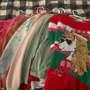 BUNDLE!! Long sleeve shirts for little girls!!!